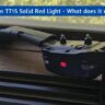Garmin TT15 Solid Red Light