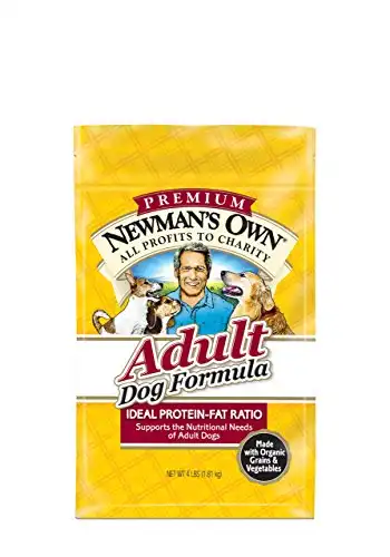 Newman'S Own Organics Adult Dog Dry Food Formula, 4-Pound Bags (Pack Of 3)