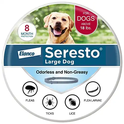 Seresto Large Dog Vet-Recommended Flea & Tick Treatment & Prevention Collar